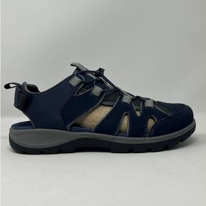 Land's End Men All Weather Closed Toe Sandal Radiant Navy S 8